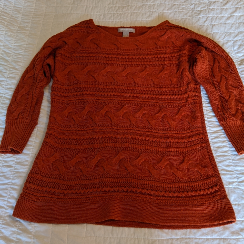 Cable-knit Sweater